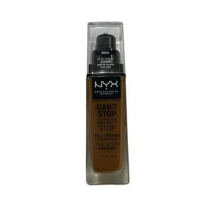 NYX PROFESSIONAL MAKEUP 19 Mocha Can't Stop Won't Stop Foundation 1oz